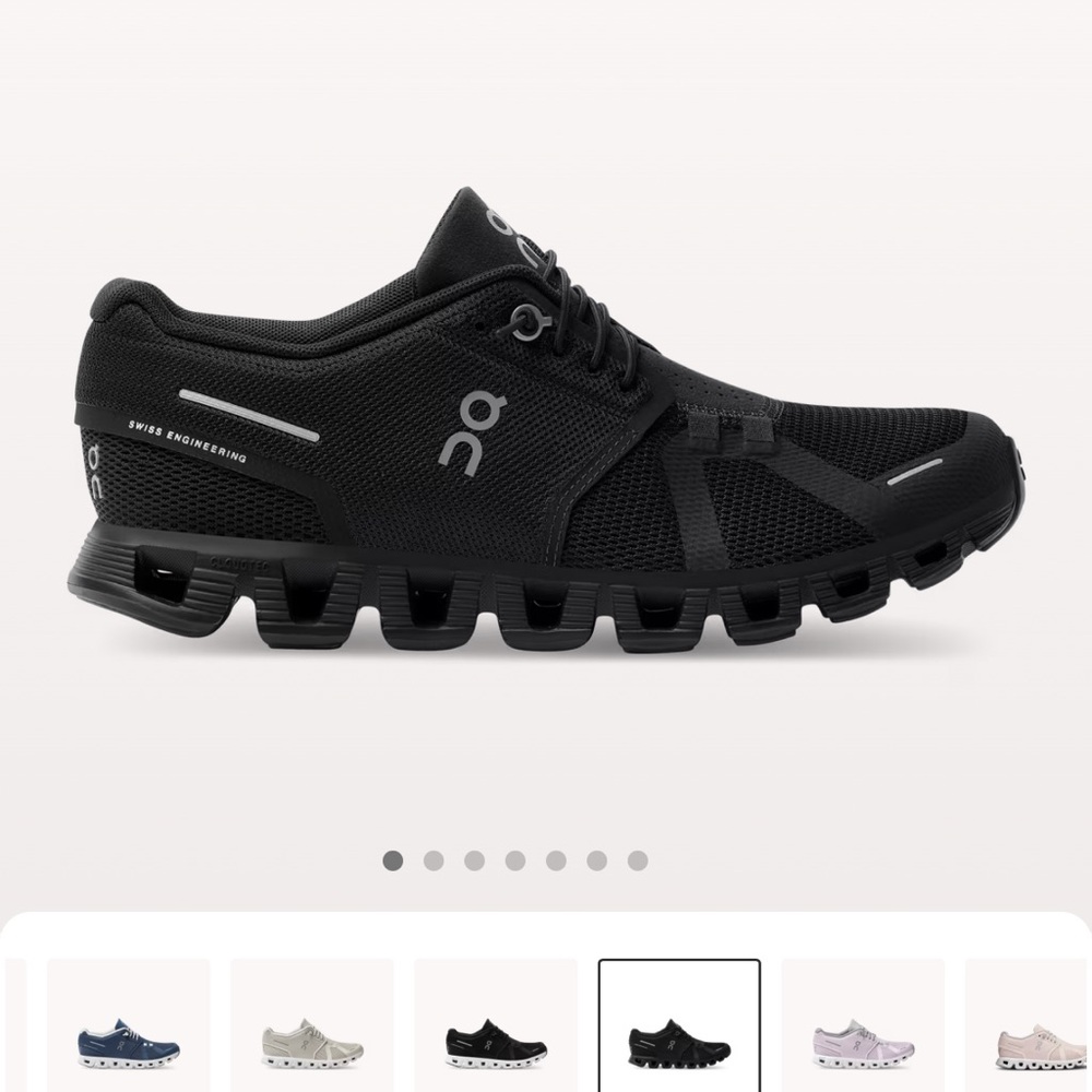 Cloud 5, Black, Size 8.5, Waterproof